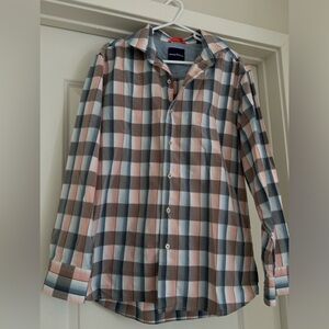 Tommy Bahama plaid long sleeve shirt - medium